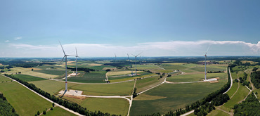 Projektentwicklungsunterstützung, Planung und Bauherrenvertretung für den Windpark Magolsheim, Deutschland